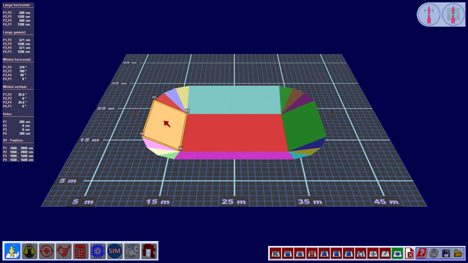 TILAS3D Sollwertprofileditor � Erstellung von 3D-Bodenprofilen f&uuml;r den Erdbau